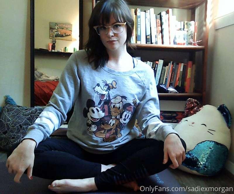 Morning revelation:
Even while attempting to do yoga, I stil..