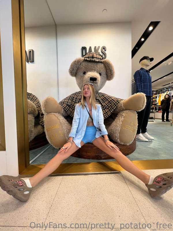 Now I want to take this Teddy Bear home😝😍