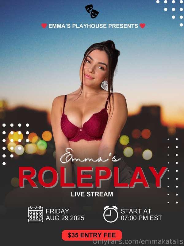 ❤️ EMMA’S PLAYHOUSE ❤️ ✨ENDING THE MONTH WITH AN EXCLUSIVE✨T..