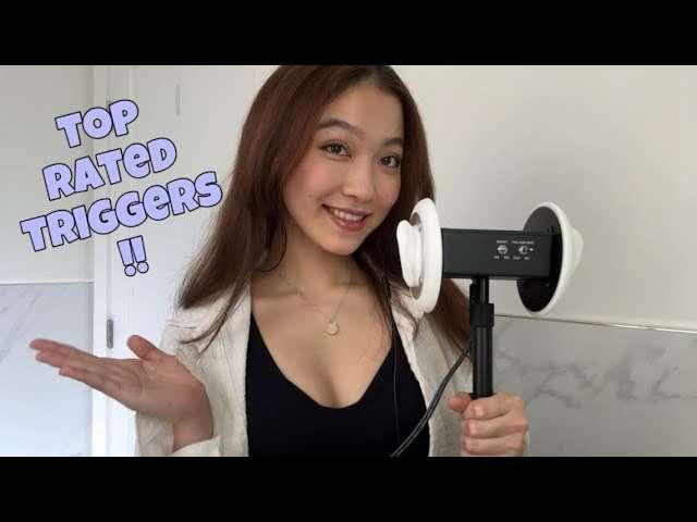 ASMR Your Top Rated Triggers 🖤👂🏼