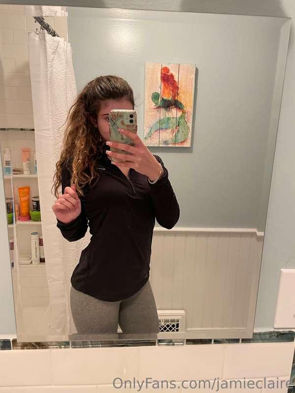 Post-pump photo sets are always fun to take