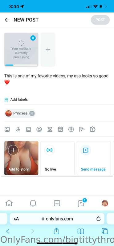 Just uploaded a sex vid, I look so good riding the dick like..