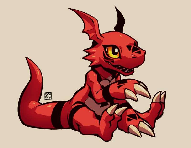 HD .PNG + .PSD - Guilmon