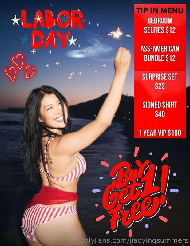 LABOR DAY 🎆BUY ONE GET ONE BUNDLE 😘 DM ME TO REDEEM 🌺