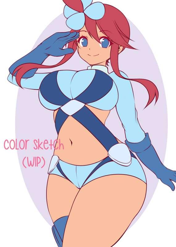Skyla～Color Skecth (WIP)