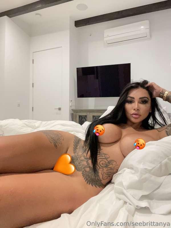 ### FULLY NAKED 😏 And wanting to hop on a **rock hard cock**..
