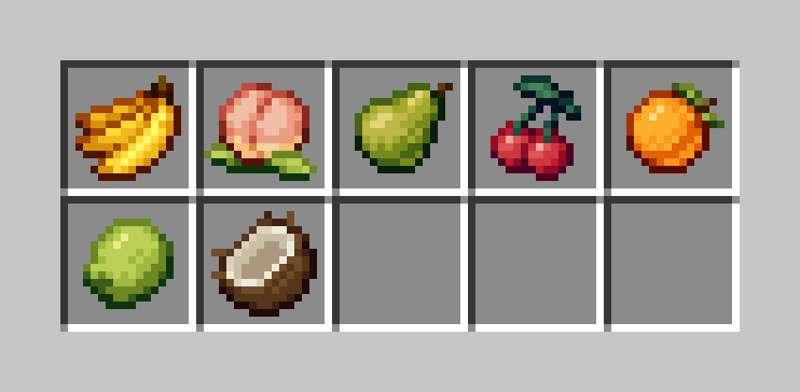 Practice - Minecraft Fruits