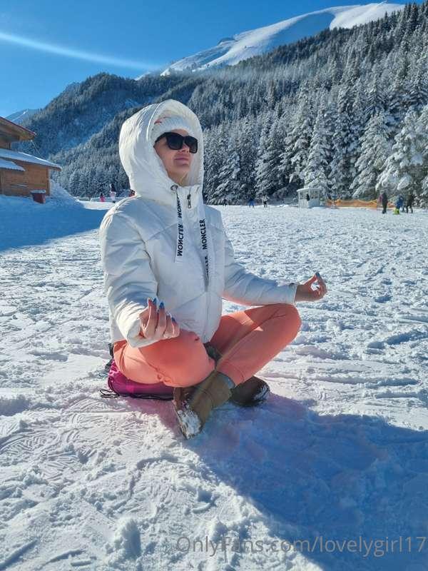 better than mountains, there can only be snowy mountains)