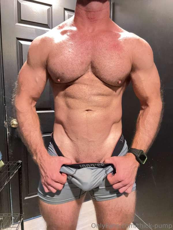 All pumped up and sweaty in this heat 😅 
