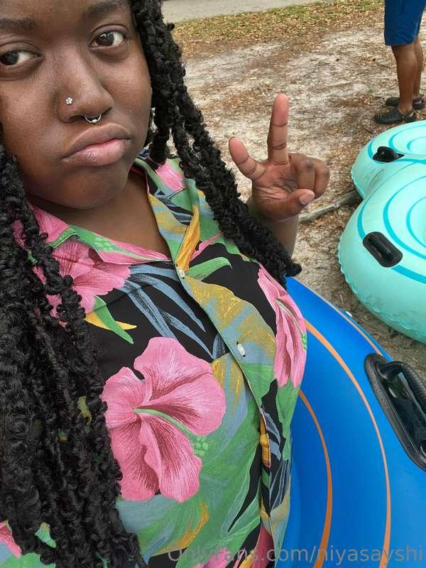 Tubing was a success, although I was fighting for my life th..