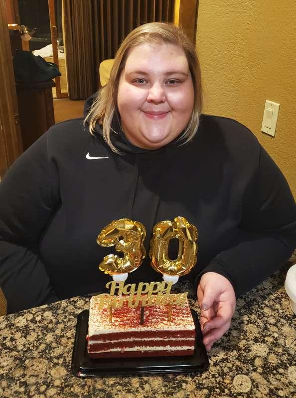 Out celebrating my birthday