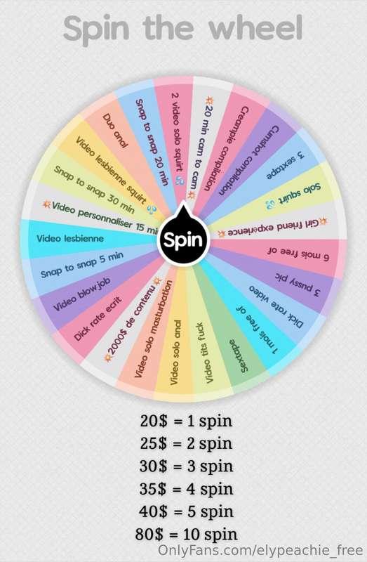 🎡 SPIN THE WHEEL 🎡spin the wheel valide en tout temps 😍20$ =..