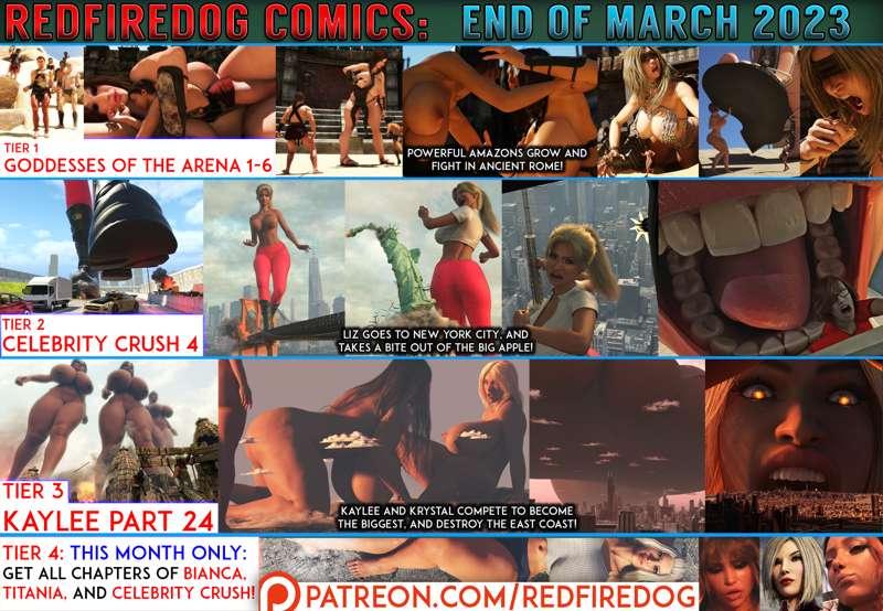 End of March comics preview