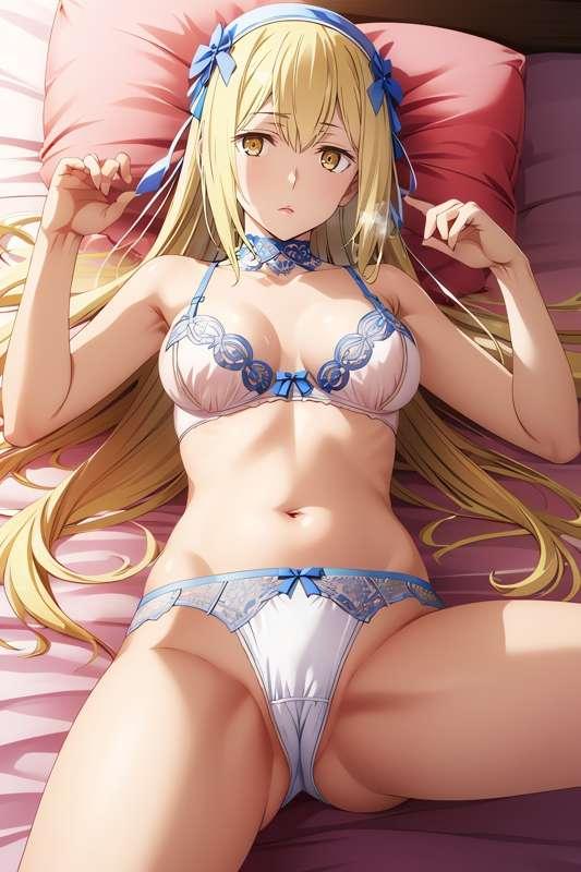 【上位プラン】剣姫にご奉仕を求めるのは間違っているだろうか　95枚(zip, pdf有り)