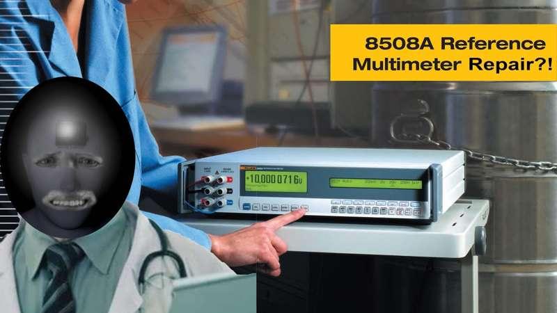UPDATED Fluke 8508A repair Ep01