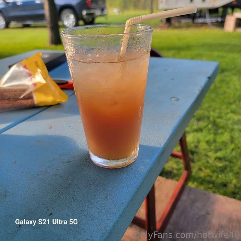 Having some adult beverages tonight.