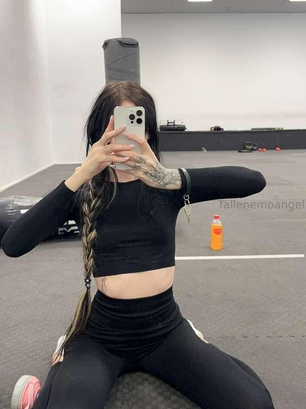 I finally continued to go to the gym, I haven't gotten aroun..