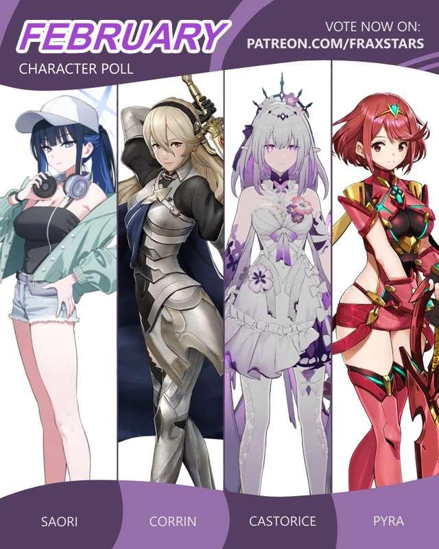 February Character Poll for members!
