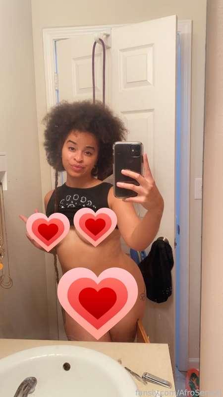 Shower then sleepy time 😉💕✨

#cutie #fyp #nude #petite #bubblebutt #smallboobs #afro #bighair #naturalhair #multiracial #bisexual #bathroompic #mirrorpic