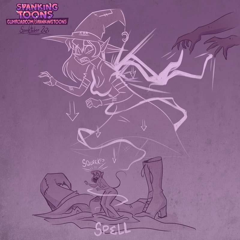 Spanktober 5 - Spell