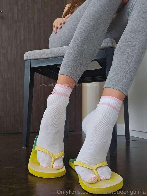 Socks and flip-flops? What do you think?