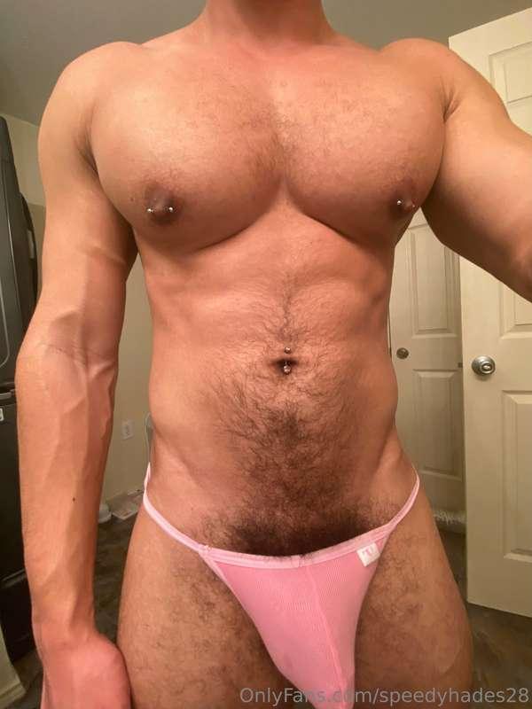 Enjoying my body hair