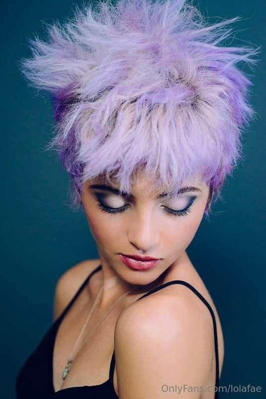 Thinking about the way I looked with short hair 💜
