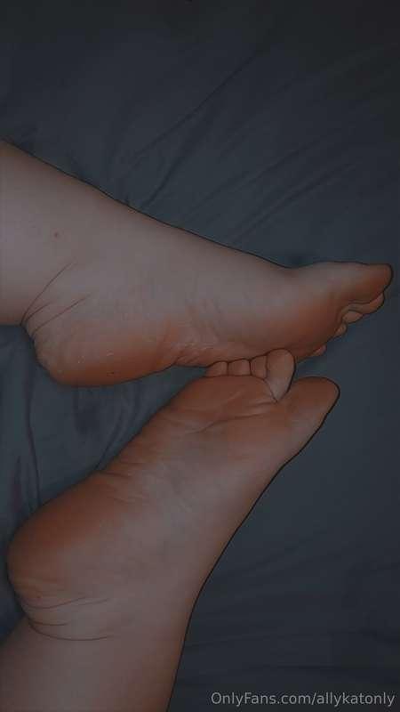 Ive been thinking about my feet. Anyone have any interest in..