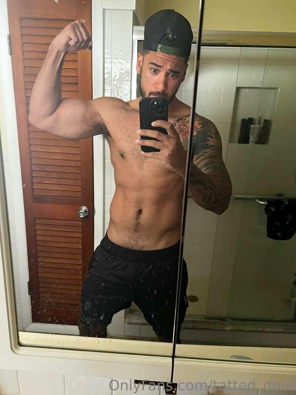 little flex after the gym today