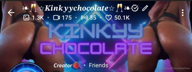 50K likes @Kinkyychocolate50K likes @kinkyychocolatefree 🎉BO..