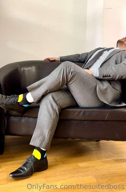 You don’t mind boss having some discreet lunchtime fun, do y..