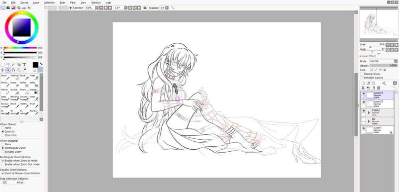 Cleo Mending Leg - Preview