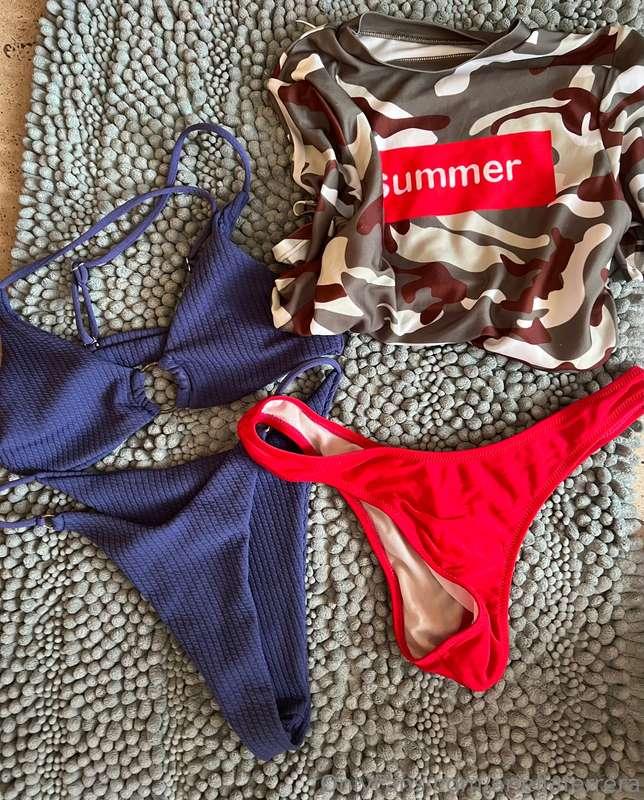 SLUTTY BIKINIS SALE👙👙😍😍😍Get my old swimsuits to your ARIELLA..