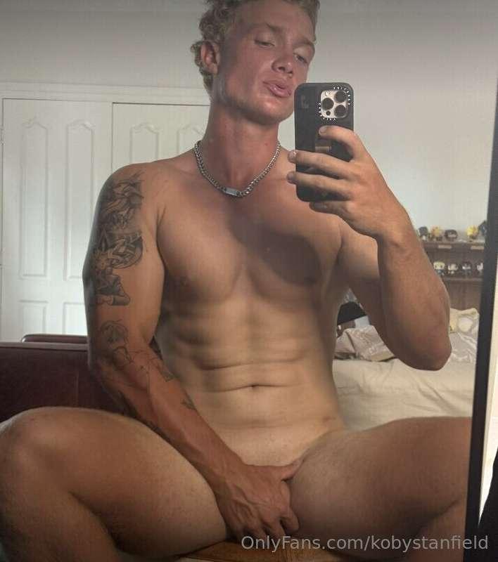 Covering up, but just barely... wanna see what’s hiding unde..