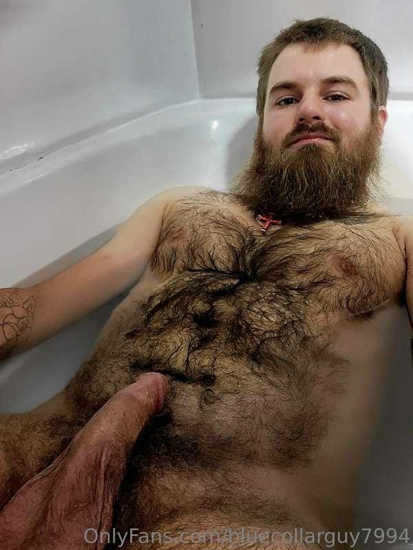 Nice hot soak on this cold and rainy day