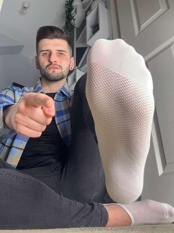 Get nice and weak sock lovers 😈
