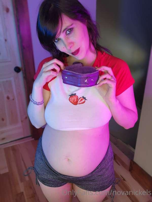put a collar on me and I will become your preggo fuck toy