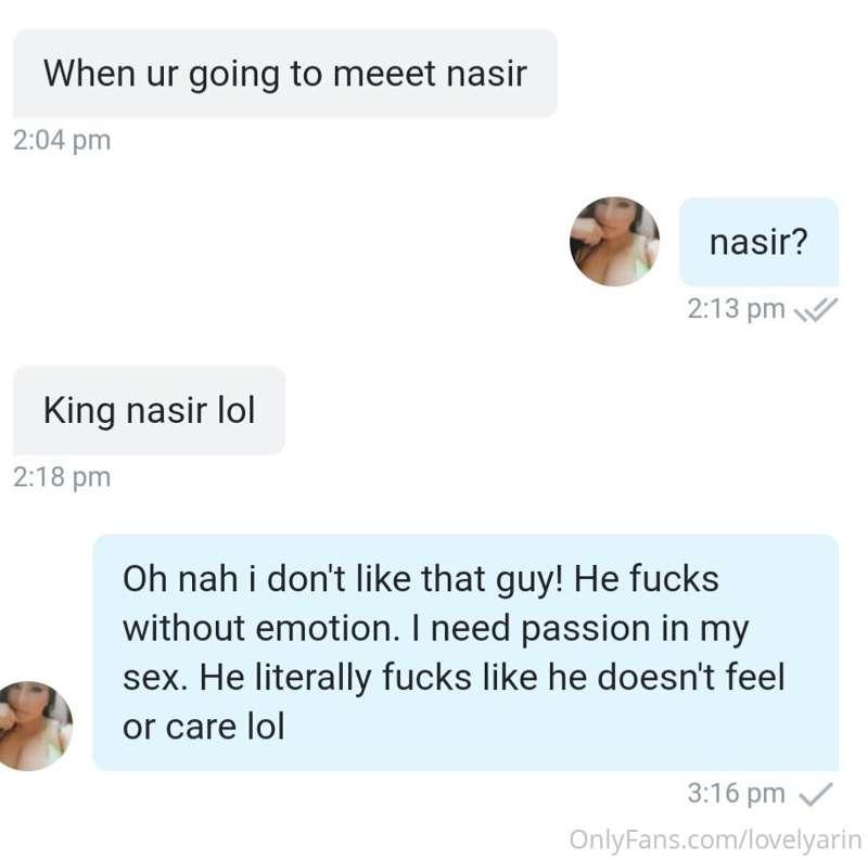 I'm picky with my porn lol king nasir has a nice dick but I'..