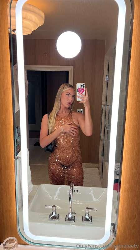love a see through dress moment ✨