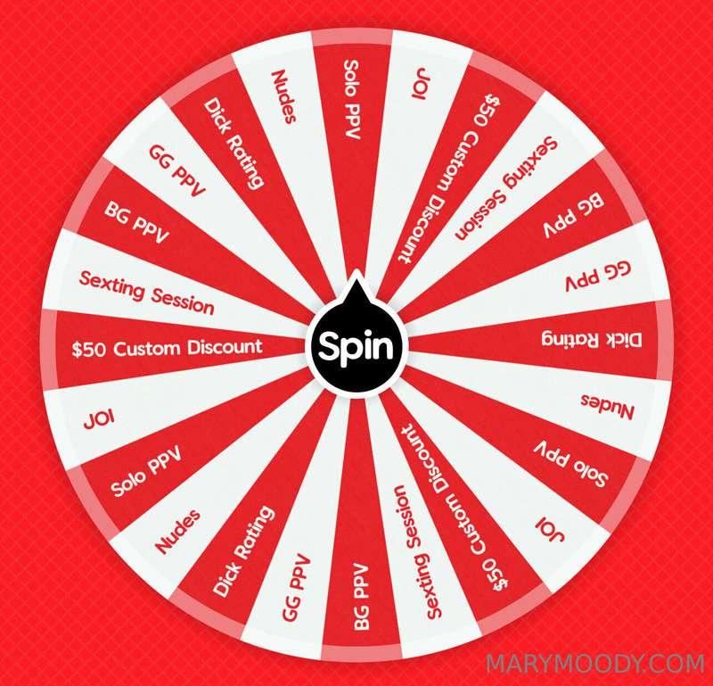 ✨Spin the Wheel✨ is back and available all weekend long! 🥰❤️..