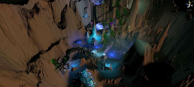 New Cyana Cave Maps WIP