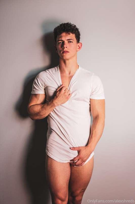 Sometimes a simple white shirt is enough.