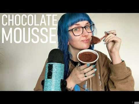 📣 EARLY ACCESS 📣 ASMR Eating Chocolate Protein Mousse (Eating Sounds)