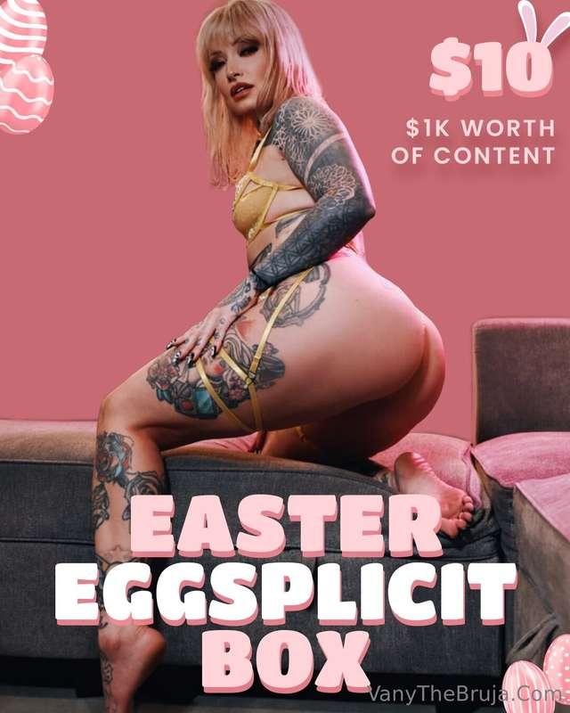 🐰 EASTER EGGSPLICIT BOX🔞📦🐰 30+ EGGS DRAINER FILES🐰 FREE DICK..