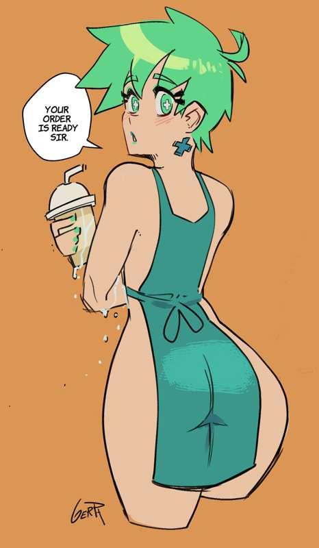 Mint iced Latte