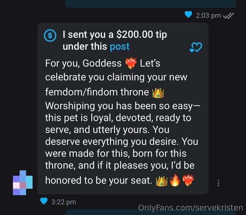 If you don’t treat me like this, you don’t deserve me