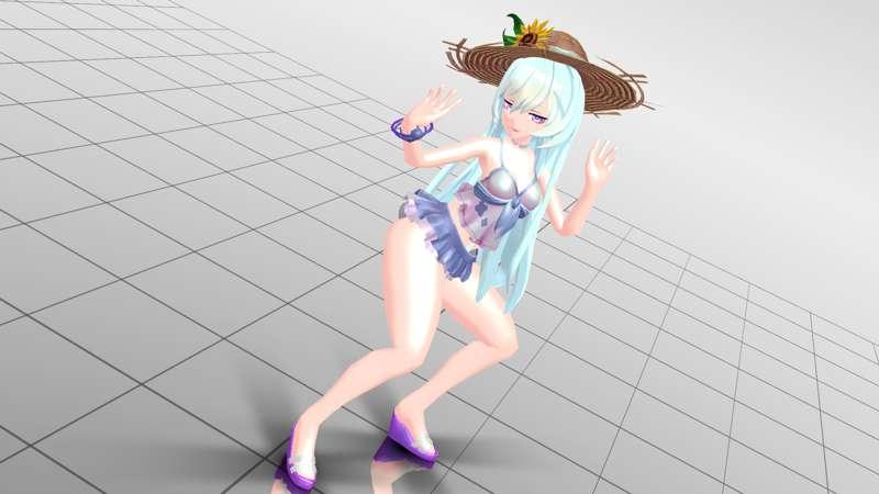 MMD Lilia Summer 2 Wip