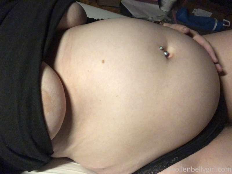 Some very naughty snaps I took after filming one of my infla..