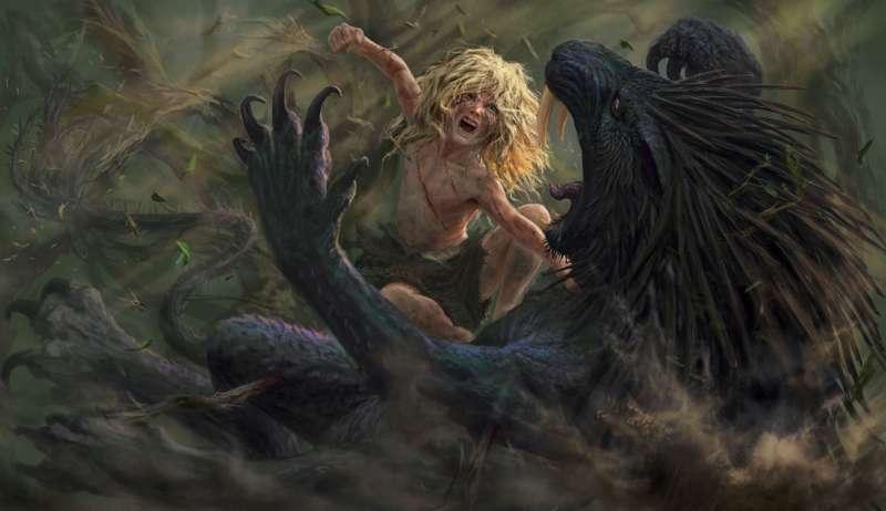 The Lion vs the Calibanite Beast