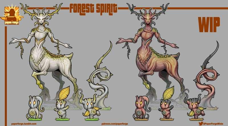 Forest Spirit Color Variants 